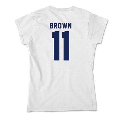 Rice - NCAA Football : Jacurri Brown - Soft Style Women’s T-Shirt-1