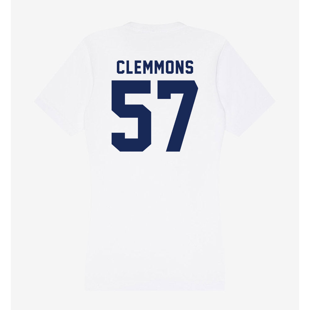 Rice - NCAA Football : Aquantis Clemmons - Women's V-Neck T-Shirt-1