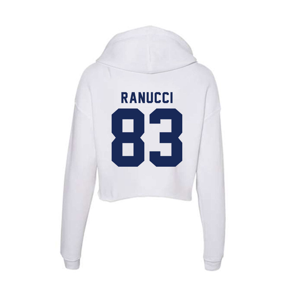 Rice - NCAA Football : Jackson Ranucci - Women's Crop Fleece Hoodie-1