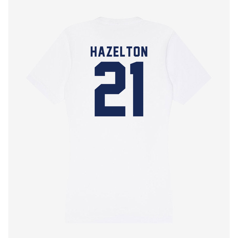 Rice - NCAA Women's Basketball : Myah Hazelton - Women's V-Neck T-Shirt-1