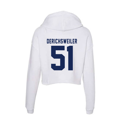 Rice - NCAA Football : Phoenix Derichsweiler - Women's Crop Fleece Hoodie-1