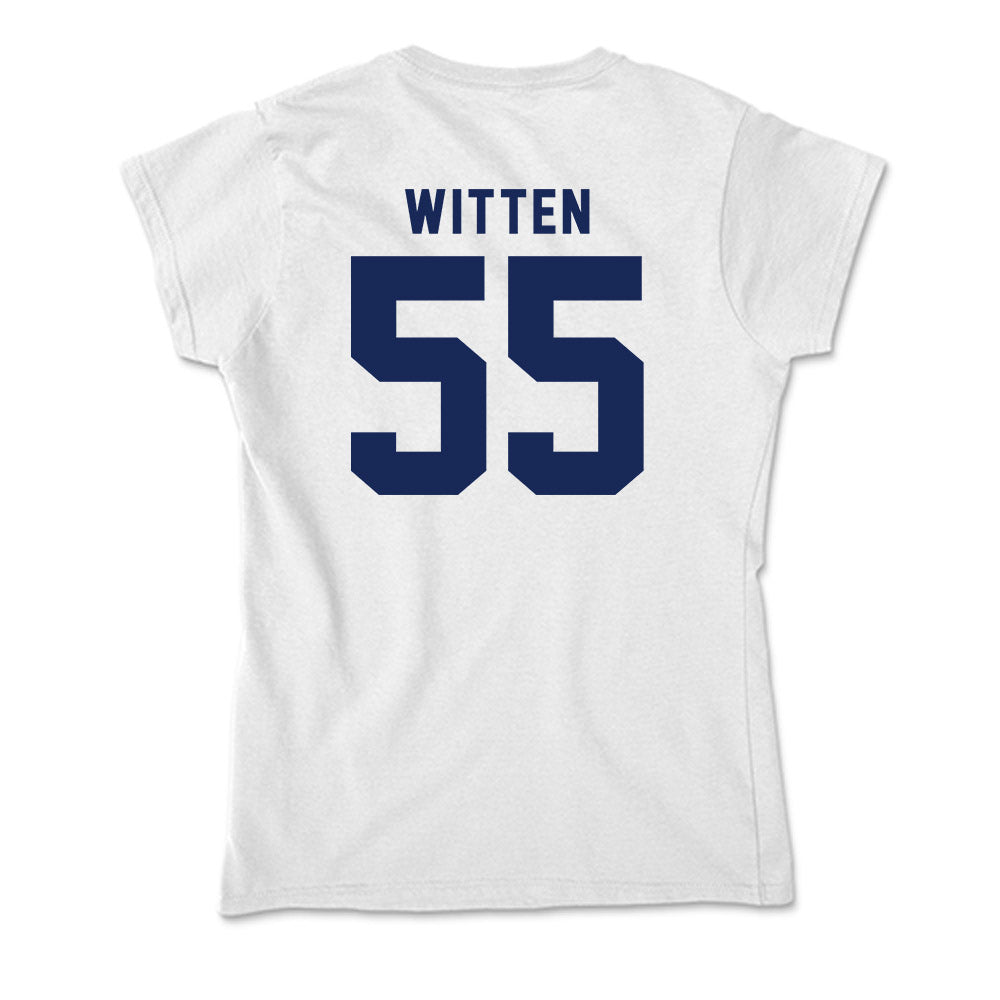 Rice - NCAA Football : CJ Witten - Soft Style Women’s T-Shirt-1