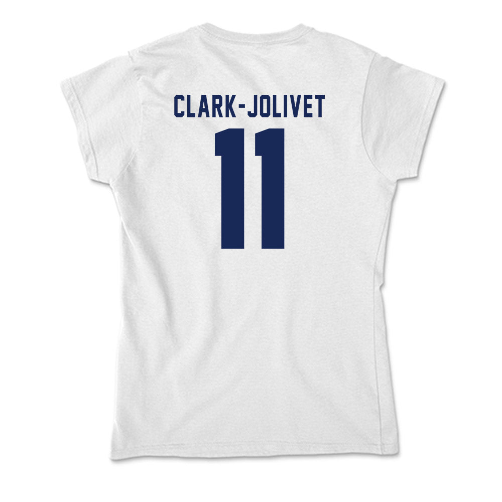Rice - NCAA Football : Christopher Clark-Jolivet - Soft Style Women’s T-Shirt-1