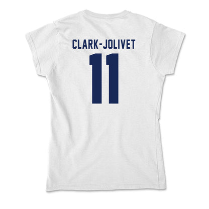 Rice - NCAA Football : Christopher Clark-Jolivet - Soft Style Women’s T-Shirt-1