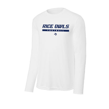 Rice - NCAA Football : Phoenix Derichsweiler - Activewear Long Sleeve T-Shirt-0
