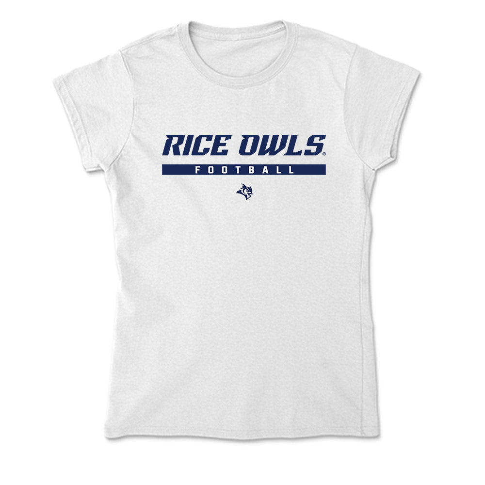 Rice - NCAA Football : CJ Witten - Soft Style Women’s T-Shirt-0