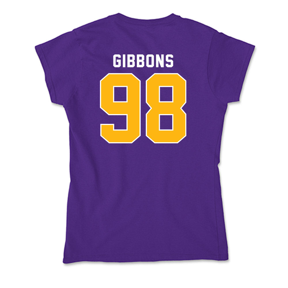Northern Iowa - NCAA Football : Kolby Gibbons - Soft Style Women’s T-Shirt-1