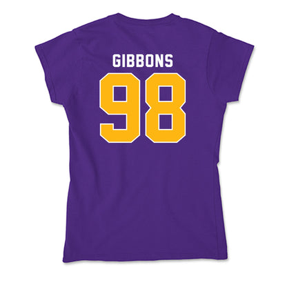 Northern Iowa - NCAA Football : Kolby Gibbons - Soft Style Women’s T-Shirt-1