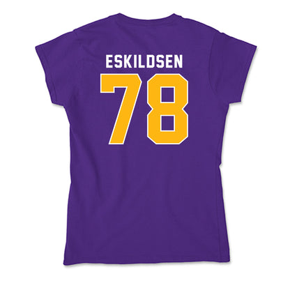 Northern Iowa - NCAA Football : Colby Eskildsen - Soft Style Women’s T-Shirt-1
