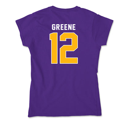 Northern Iowa - NCAA Women's Basketball : Anna Greene - Soft Style Women’s T-Shirt-1