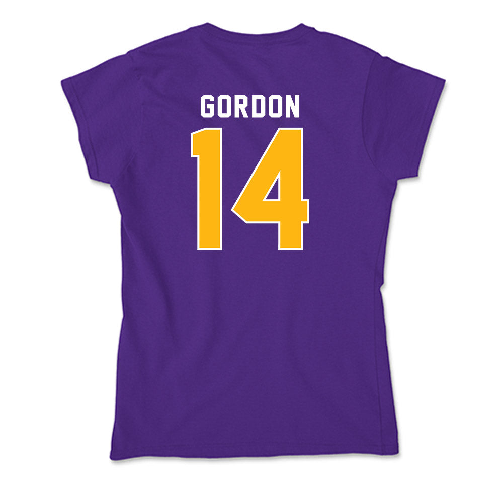 Northern Iowa - NCAA Football : Ben Gordon - Soft Style Women’s T-Shirt-1