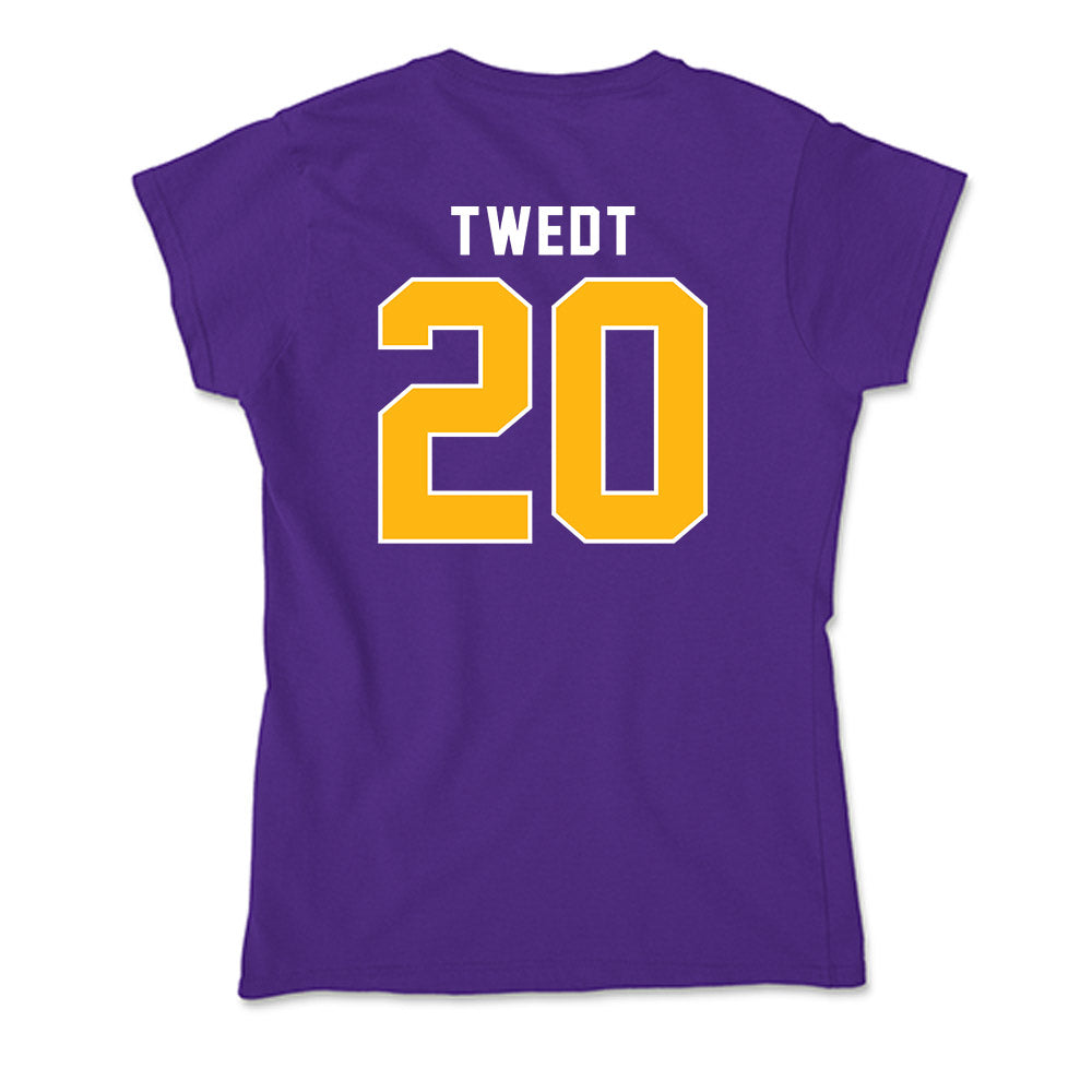 Northern Iowa - NCAA Women's Basketball : Jenna Twedt - Soft Style Women’s T-Shirt-1