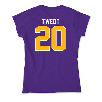 Northern Iowa - NCAA Women's Basketball : Jenna Twedt - Soft Style Women’s T-Shirt-1