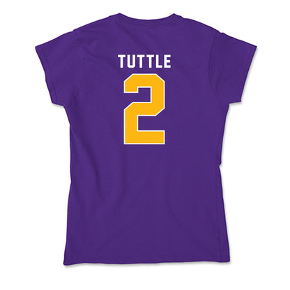 Northern Iowa - NCAA Women's Basketball : Abby Tuttle - Soft Style Women’s T-Shirt-1