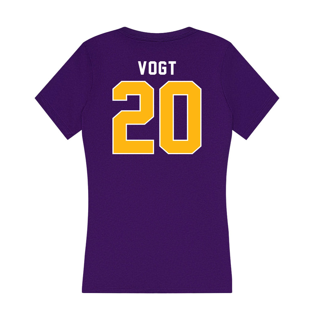 Northern Iowa - NCAA Women's Volleyball : Kamryn Vogt - Women's V-Neck T-Shirt-1
