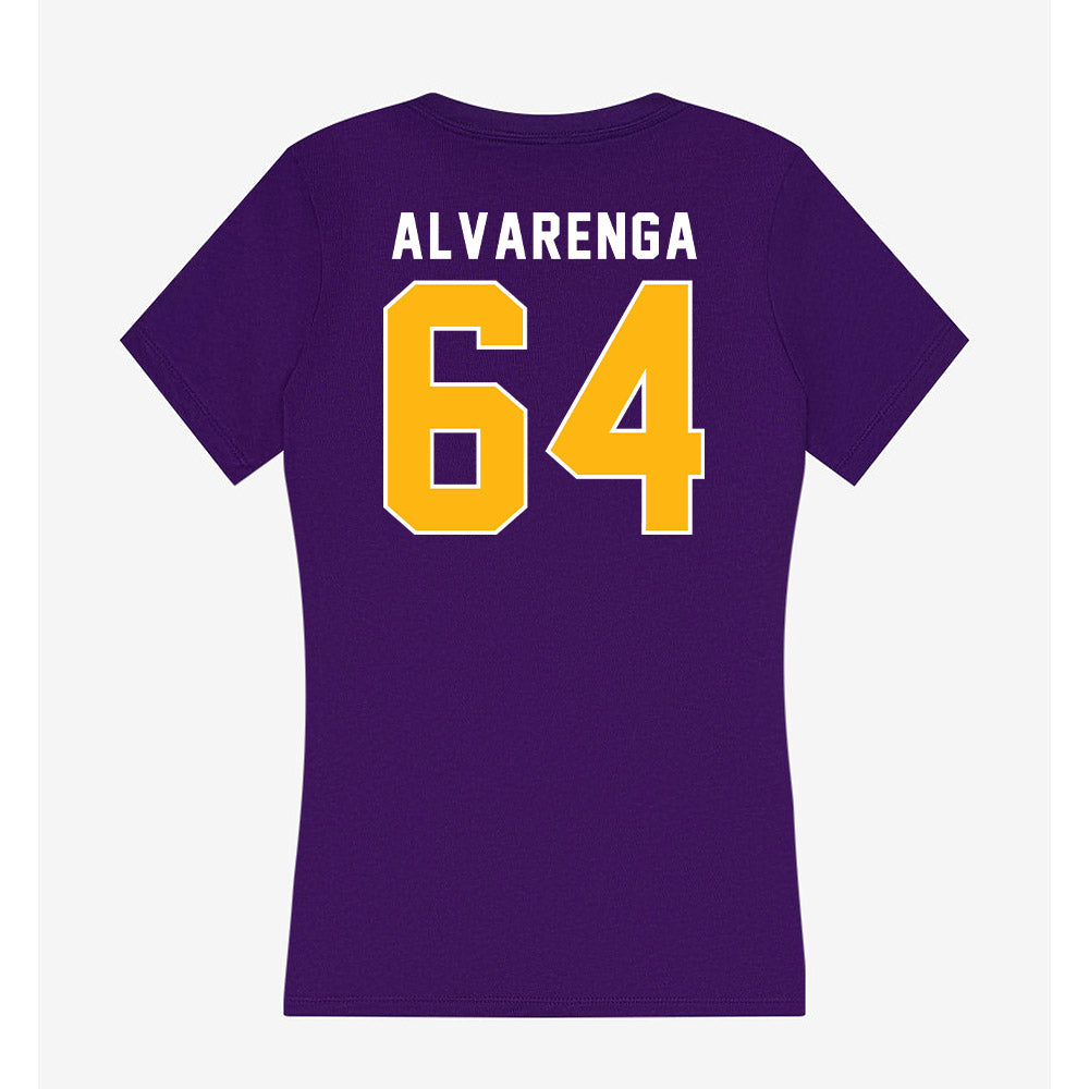 Northern Iowa - NCAA Football : Rico Alvarenga - Women's V-Neck T-Shirt-1
