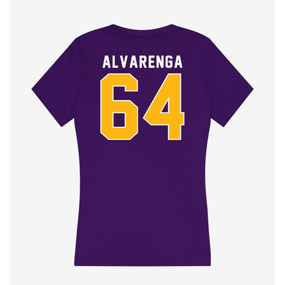 Northern Iowa - NCAA Football : Rico Alvarenga - Women's V-Neck T-Shirt-1