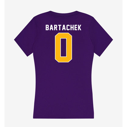 Northern Iowa - NCAA Football : Max Bartachek - Women's V-Neck T-Shirt-1