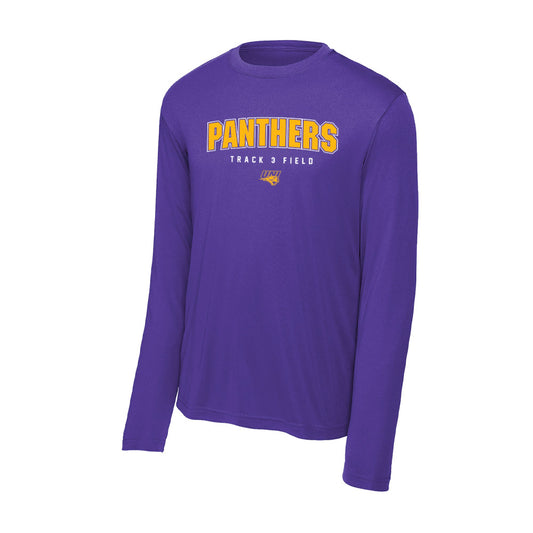 Northern Iowa - NCAA Men's Track & Field : Carter Morton - Activewear Long Sleeve T-Shirt-0