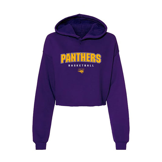 Northern Iowa - NCAA Women's Basketball : Lauren Walker - Women's Crop Fleece Hoodie-0