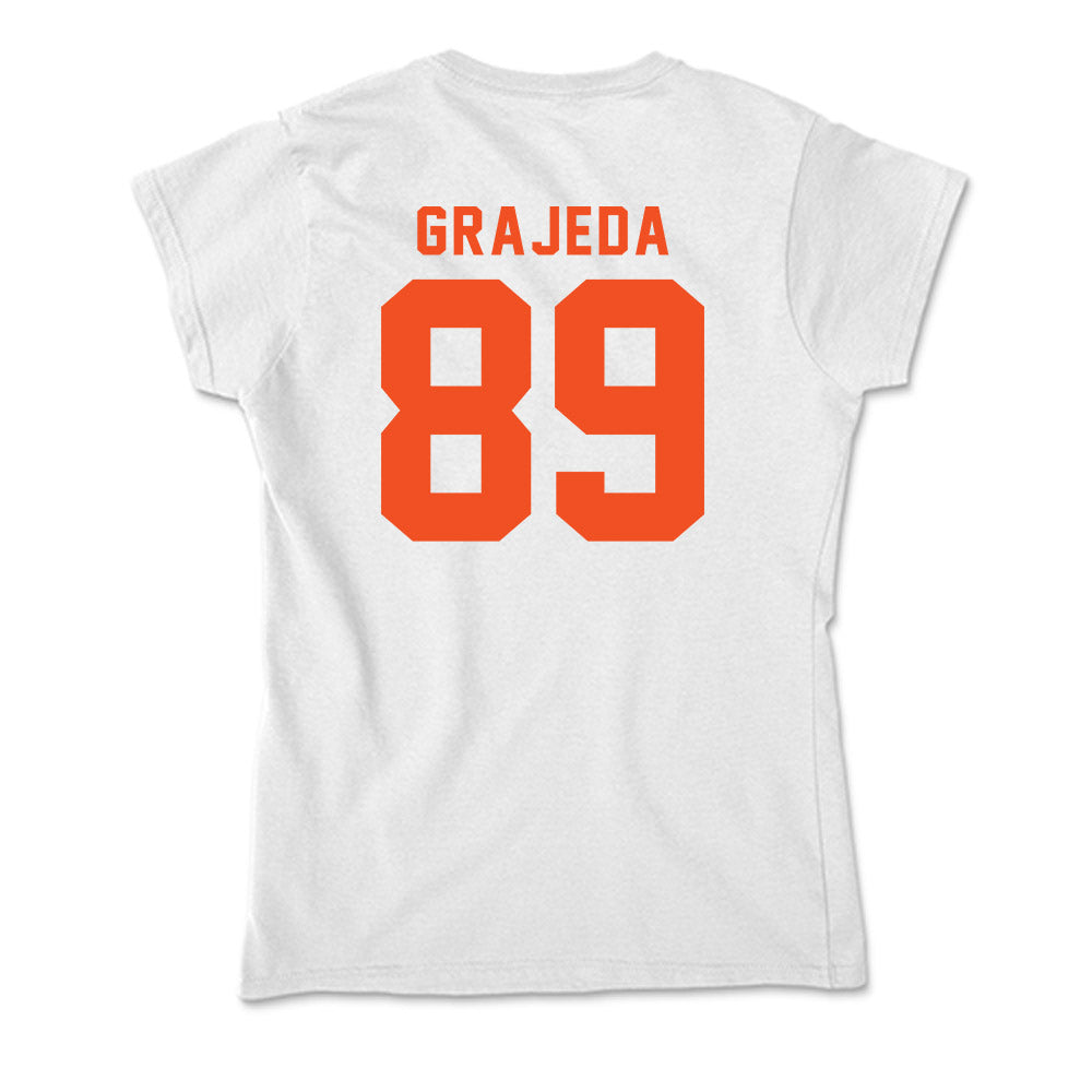UTRGV - NCAA Football : Mateo Grajeda - Soft Style Women’s T-Shirt-1