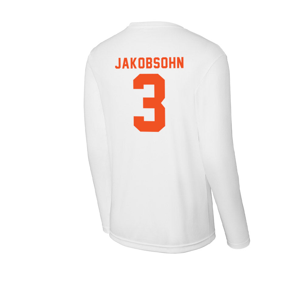 UTRGV - NCAA Football : Aidan Jakobsohn - Activewear Long Sleeve T-Shirt-1