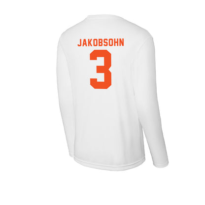 UTRGV - NCAA Football : Aidan Jakobsohn - Activewear Long Sleeve T-Shirt-1
