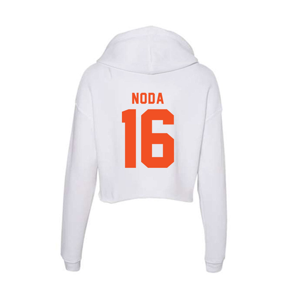 UTRGV - NCAA Men's Soccer : Sora Noda - Women's Crop Fleece Hoodie-1