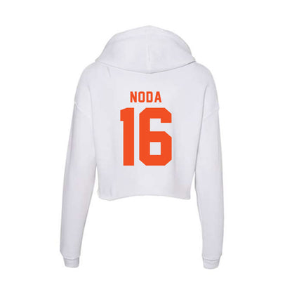 UTRGV - NCAA Men's Soccer : Sora Noda - Women's Crop Fleece Hoodie-1