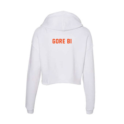 UTRGV - NCAA Men's Soccer : Emmanuel Gore Bi - Women's Crop Fleece Hooded Sweatshirt-1