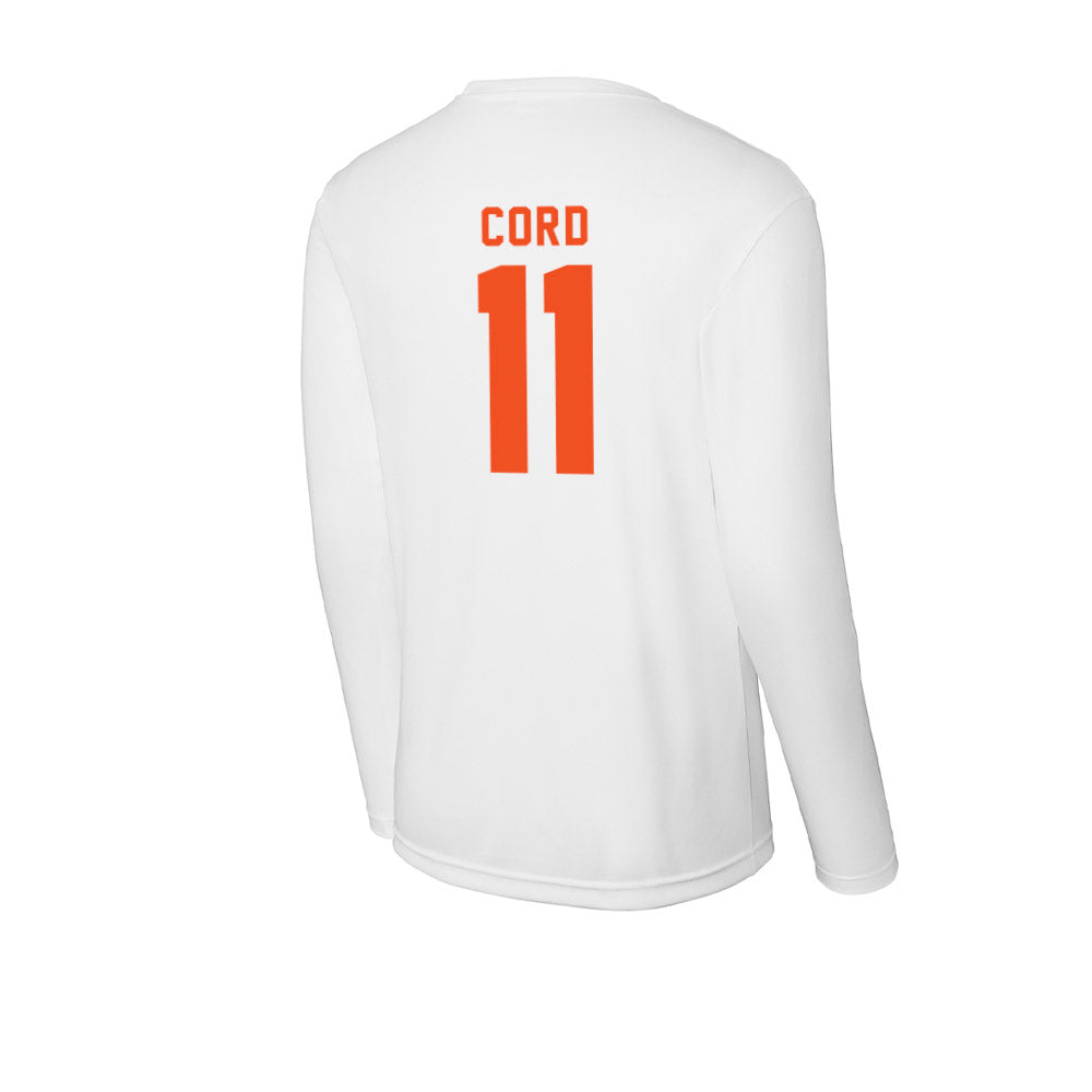 UTRGV - NCAA Football : Tavian Cord - Activewear Long Sleeve T-Shirt-1
