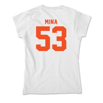 UTRGV - NCAA Football : Tamunotekena Mina - Soft Style Women’s T-Shirt-1