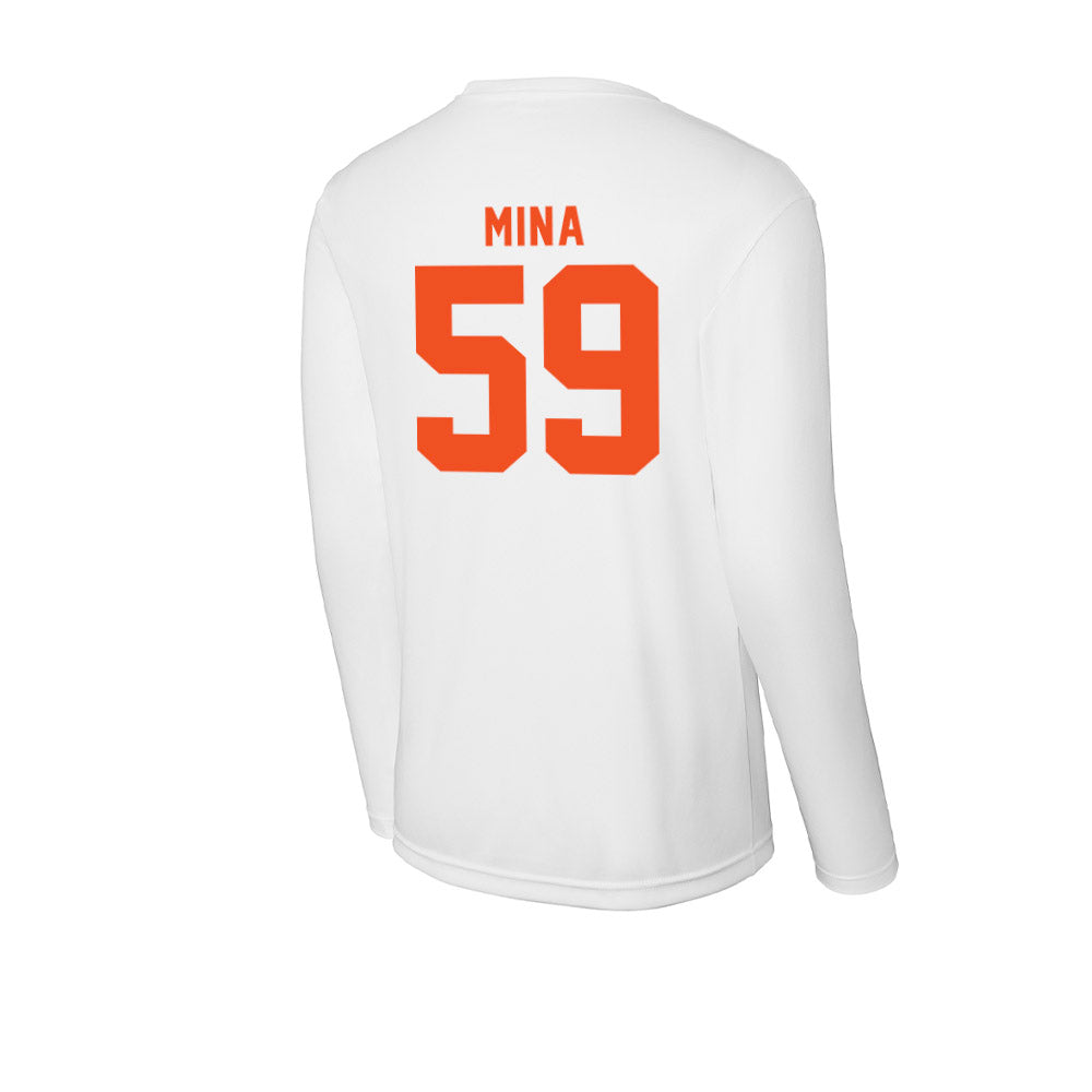 UTRGV - NCAA Football : TK Mina - Activewear Long Sleeve T-Shirt-1