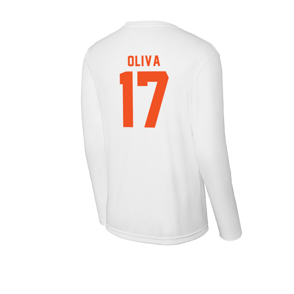 UTRGV - NCAA Baseball : Steven Oliva - Activewear Long Sleeve T-Shirt-1