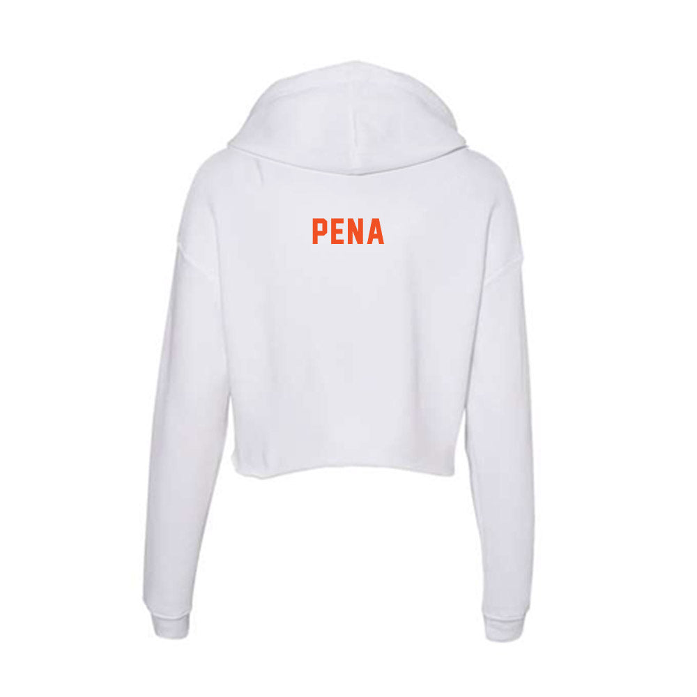 UTRGV - NCAA Women's Track & Field : Evalyn Pena - Women's Crop Fleece Hoodie-1