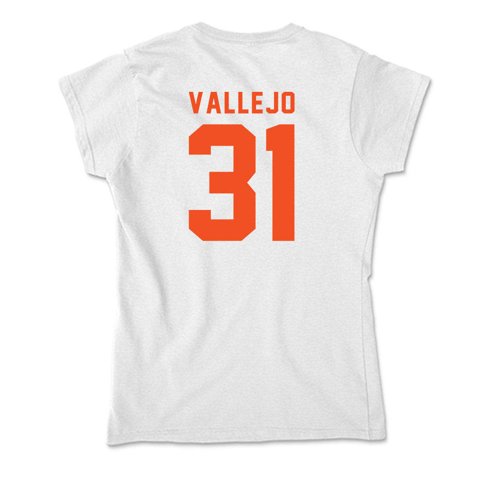 UTRGV - NCAA Baseball : Carlos Vallejo - Soft Style Women’s T-Shirt-1