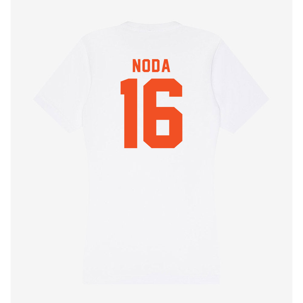 UTRGV - NCAA Men's Soccer : Sora Noda - Women's V-Neck T-Shirt-1