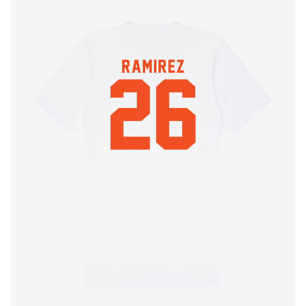 UTRGV - NCAA Baseball : Julius Ramirez - Women's V-Neck T-Shirt-1
