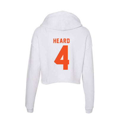 UTRGV - NCAA Football : Marcus Heard - Women's Crop Fleece Hoodie-1
