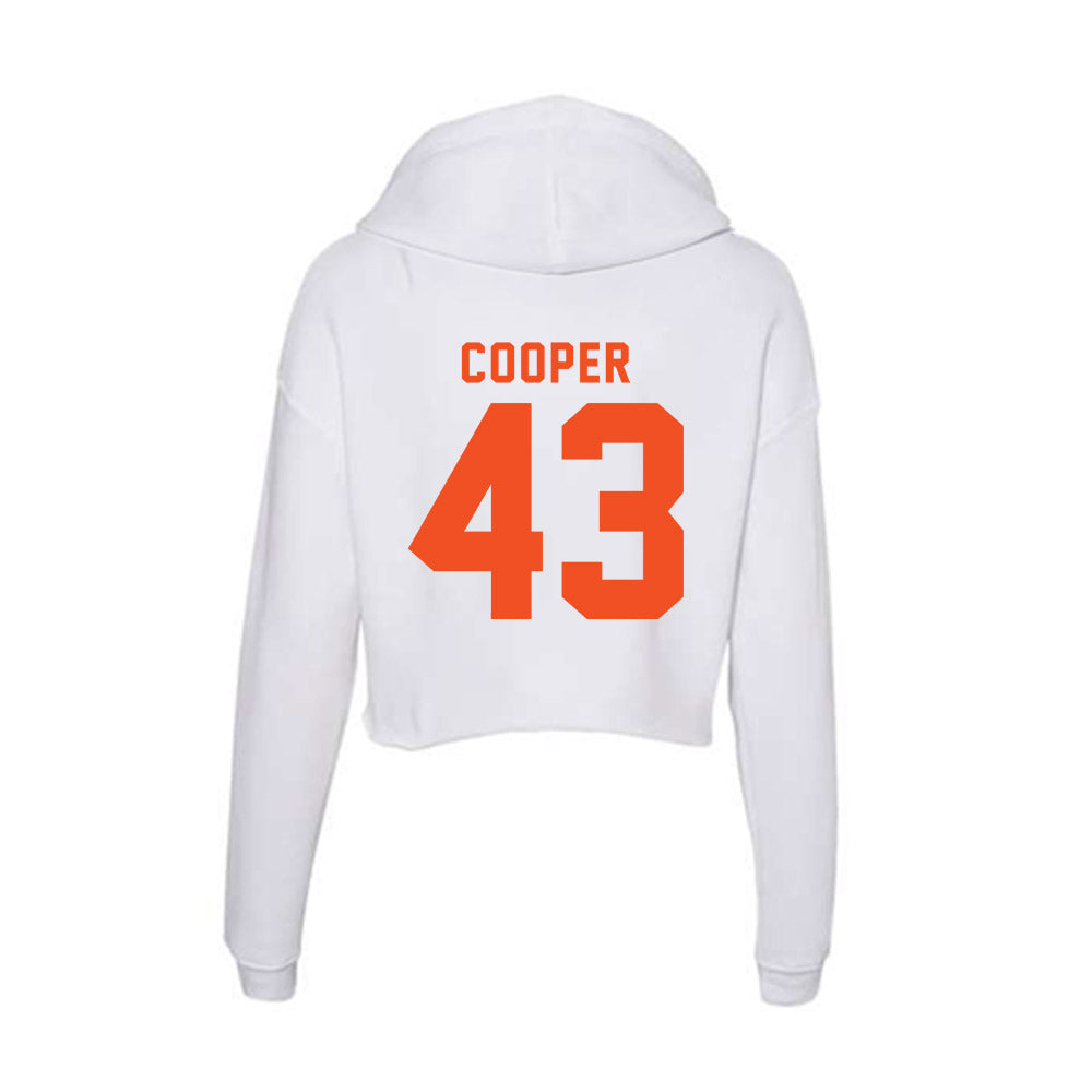 UTRGV - NCAA Football : Kayden Cooper - Women's Crop Fleece Hoodie-1