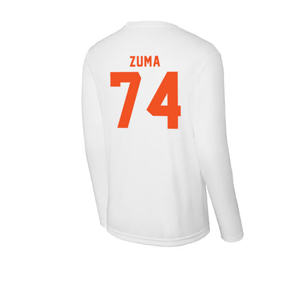 UTRGV - NCAA Football : Grayson Zuma - Activewear Long Sleeve T-Shirt-1