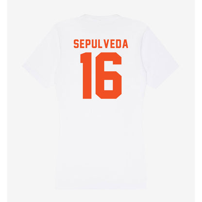 UTRGV - NCAA Baseball : Stephen Sepulveda - Women's V-Neck T-Shirt-1