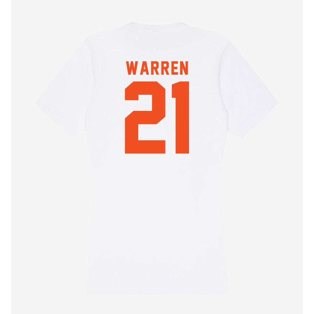 UTRGV - NCAA Baseball : Hank Warren - Women's V-Neck T-Shirt-1