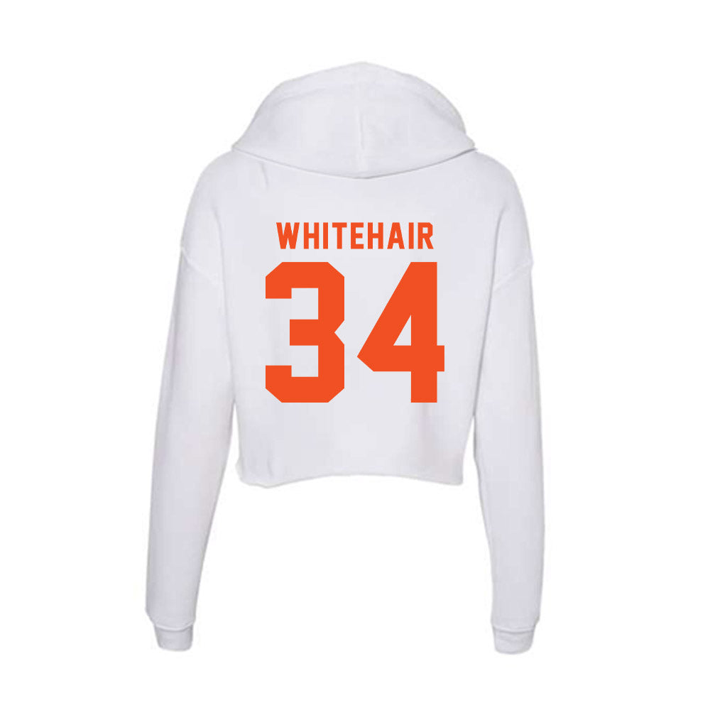 UTRGV - NCAA Women's Basketball : Rylie Whitehair - Women's Crop Fleece Hoodie-1