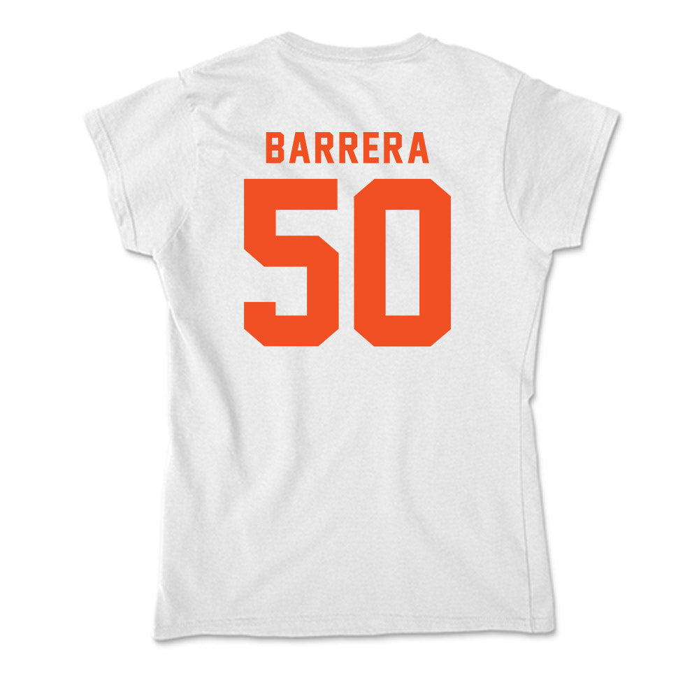 UTRGV - NCAA Baseball : Daren Barrera - Soft Style Women’s T-Shirt-1