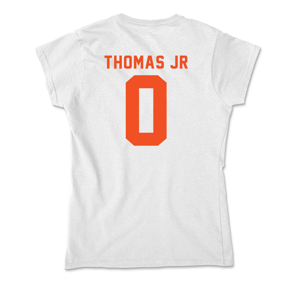 UTRGV - NCAA Football : Clint Thomas Jr - Soft Style Women’s T-Shirt-1
