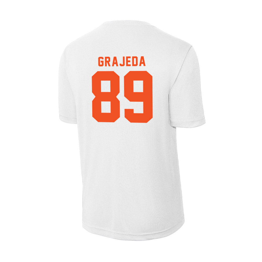 UTRGV - NCAA Football : Mateo Grajeda - Activewear T-Shirt-1