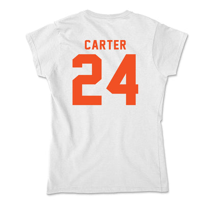 UTRGV - NCAA Baseball : Cameron Carter - Soft Style Women’s T-Shirt-1