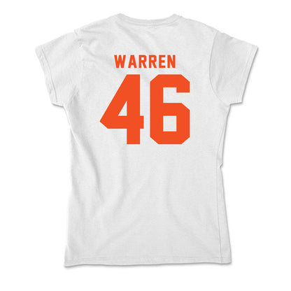 UTRGV - NCAA Football : Caleb Warren - Soft Style Women’s T-Shirt-1