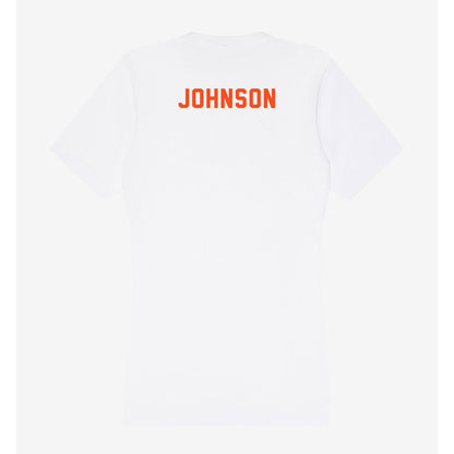 UTRGV - NCAA Women's Swimming & Diving : Marina Johnson - Women's V-Neck T-Shirt-1